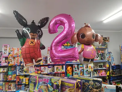 Prezentowania art.papiernicze , balony z helem , zabawki , party